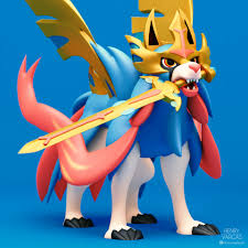 Artstation Zacian Henry Vargas Cute Pokemon Wallpaper Pokemon Pokemon Species