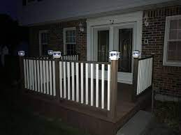Polaris Solar Post Cap Light By Aurora Deck Lighting Deck Lighting Solar Deck Lights Led Deck Lighting
