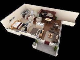 One bedroom house plans guest house plans 1 bedroom house small house floor plans cabin floor plans pool 2 bedroom apartment floor plan 1 bedroom house plans free house plans house floor plans australian. Free 3d Floor Plan Free Lay Out Design For Your House Or Apartment Get Inspiration From These Free Online In 2020 Floor Plan Design House Plans Home Design Plans