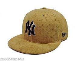 New Era 59fifty Fitted Hat Mlb New York Yankees Pinhole Tan Cap Size 7 3 4 5950 Fitted Hats Yankees Fitted Hat Hats For Men