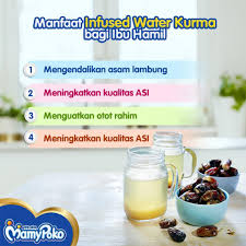 Dari aisyah dia berkata, kami biasa membuat. Manfaat Infused Water Kurma Bagi Ibu Hamil Mamypoko Indonesia