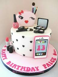 Pin By Ann Bea Kotze On Birthday Cake 13 Birthday Cake Cool Birthday Cakes Makeup Birthday Cakes