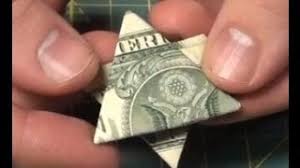 The best site to fold origami! Easy Dollar Bill Origami Make A Money Star Tutorial Star Of David Youtube