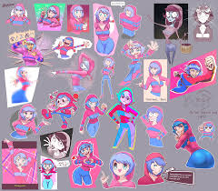 My OC in 28 art styles by Derpixon on Newgrounds | Cartoon art styles,  Fashion art, Character design