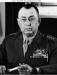 NH 104709 General Clifton B. Cates, USMC