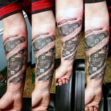 60 Circuit Board Tattoo Designs For Men Electronic Ink Ideas