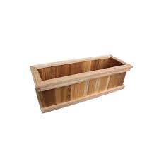 Which brand has the largest assortment of plant pots at the home depot? Aim Cedar Works 8 Inch X 10 Inch X 36 Inch Premium Cedar Planter Box The Home Depot Canada