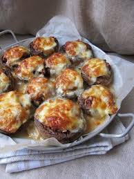 La Cuisine D Ici Et D Isca Champignons Farcis A L Italienne Recettes De Cuisine Champignons Farcis Cuisine