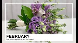 The award winning floral design staff at maher's creates traditional bouquets, the ever popular nosegay bouquets and luxurious, upscale cascading bouquets. Ep8 Sheer Lilac Inspired Textured Hand Tied Bridal Bouquet For Wedding Youtube
