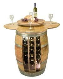 Wine Barrel Table Set With Wine Rack Base With Images Whiskey Barrel Table Wine Barrel Table Wine Barrel Furniture