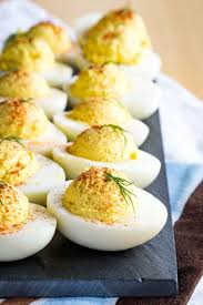 No Mayo Deviled Eggs With Greek Yogurt Cupcakes Kale Chips Recipe Greek Yogurt Deviled Eggs Picnic Foods Sweet Corn Salsa Recipe