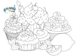 Pinkalicious coloring page from pinkalicious category. Pinkalicious Cupcake Coloring Pages