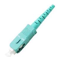 SC Connector Multimode OM3 Aqua Housing 2.0mm Boot