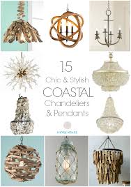 coastal chandeliers and pendants