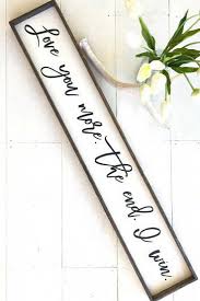Love You More The End I Win Wood Sign Wooden Love You More Sign Humorous Love Wall Sign Gift For Her Love Yo Country House Decor Rustic House Bedroom Signs