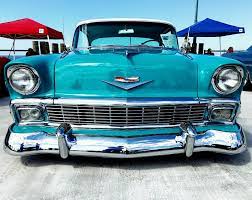 1956 Chevy Belair At A Local Car Show Last Weekend Stunning Classiccars Chevy Car Show Car