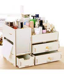 Choose best dad mugs, pillows, crystal gifts, photo gifts, frames & customized gift shop for him/her with free delivery in india & usa. Wooden Makeup Cosmetic Organiser Jewelry Storage Box Case Mirror Cabinet Drawer Buy Online At Best Price In India Snapdeal