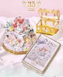 东迪商店小美人鱼35周年LITTLE MERMAID比目鱼爱丽儿萌眼挂件周边-Taobao Singapore