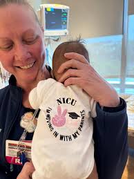 🎓It's time to celebrate! After 215 days in our #NICU, Baby Cerenity is