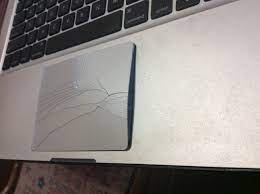 Cracked MacBook touch pad - Apple Community