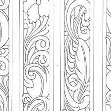 This page contains free leather design patterns and artwork that we offer for free download to help you in your floral tooling designs. Four Belt Pattern Pack 2 Don Gonzales Saddlery Leather Tooling Patterns Tooling Patterns Leather Carving