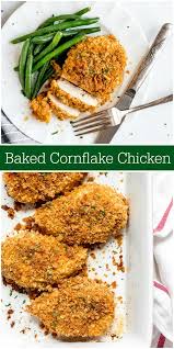 Baked Cornflake Chicken Recipe Cornflake Chicken Cornflake Chicken Recipe Easy Chicken Dinner Recipes