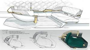 Renault Ez Ultimo Concept Envisions Self Driving Luxury Lounge Carscoops Interior Concept Car Interior Sketch Luxury Car Interior