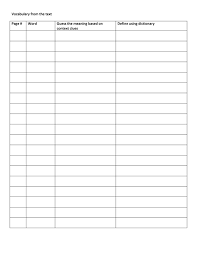 Image Result For Vocabulary Log And Definition Free Printable Worksheet Vocabulary Word Worksheet Vocabulary Definition Vocabulary Worksheets