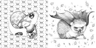There are more sophisticated coloring, which only by an adult. Amazon Com Pop Manga Cute And Creepy Coloring Book 9781984858498 D Errico Camilla Books