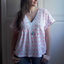 Blouse Paoline Patron De Couture Anna Rose Patterns Blouse Robe Blouse Haute Couture