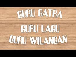 Paugeran guru wilangan lan guru lagune tembang knanthiing dhuwur, yaiku. Guru Gatra Guru Lagu Guru Wilangan Youtube