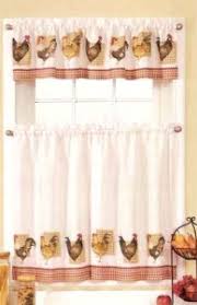 Kitchen cabinet curtain ideas that will instantly beautify your interior. New Sets Chicken Rooster Kitchen Curtains Valances On Popscreen
