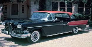 Image result for Black 1958 Edsel