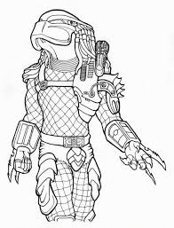 Alien vs predator coloring pages. Pin On Coloring Pages
