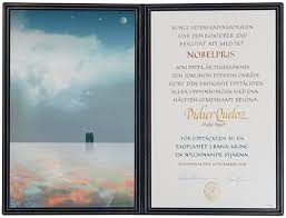 The nobel comes with a gold medal and 10 million kronor (more than $1.1 million), courtesy of a bequest left 124 years ago by the prize's creator, alfred nobel, the inventor of dynamite. Didier Queloz Nobel Diploma Nobelprize Org