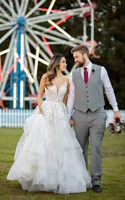 Romantic Shimmery Tiered Ballgown Essense Of Australia Wedding Dresses Essence Of Australia Wedding Dress Wedding Dresses
