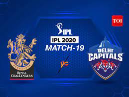 Today ipl 2021 match ipl 2021 mi vs dc match live updates ipl 2021 : Ipl 2020 Rcb Vs Dc Delhi Capitals Crush Royal Challengers Bangalore By 59 Runs The Times Of India 19 7 Royal Challengers Bangalore 137 9