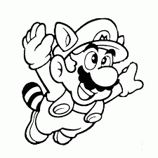 Super Mario 3 Coloring Pages Clip Art Library