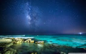 Photo of a sea, maldives, maldives, hdr, sun, sunset, water, retreat. Tropical Night Sky Wallpapers On Wallpaperdog