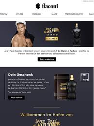 Облечен в черно със златно офицерско сако, този intense eau de parfum e лидер в гамата на le male, със своя. Flaconi De Neu Jean Paul Gaultier Le Male Le Parfum Milled