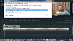 Ingin membuat video playlist lagu dengan background gambar di hp android? Cara Membuat Video Reaction Di Filmora Youtube