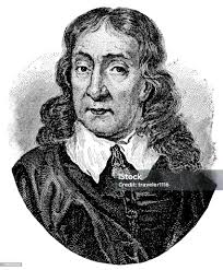 John Milton Stock Illustration