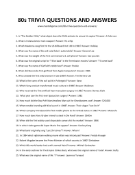 82 Best 80s Trivia Questions And Answers This Is The Only List You Ll Need In 2020 Trivia Questions And Answers Trivia Questions This Or That Questions