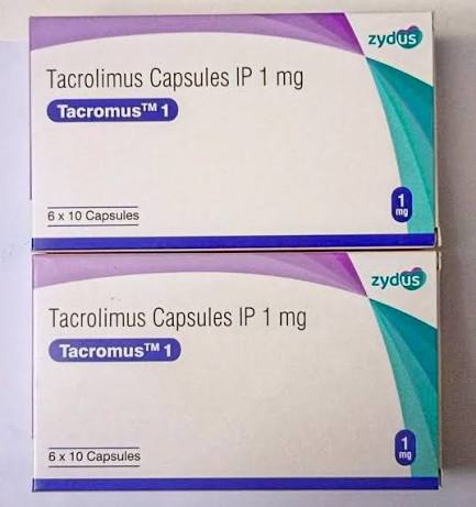 TACROMUS1MG (TACROLIMUS CAPSULES IP 1MG) at ₹ 300/stripe | Pangraf Capsule in New Delhi | ID: 2853413074333