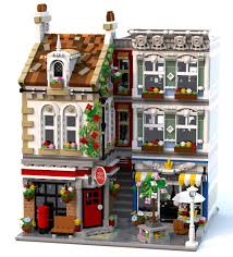 Brick Square Post Office This Is My Moc Modular Building Featuring A Post Office Chip Shop And Much More Set Around A Smal Lego Design Lego Modular Lego Room