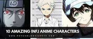 Image result for which anime characters are infj