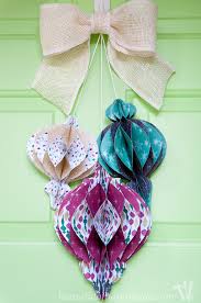 Christmas is a time for so much fun for kids. 20 Easy Paper Ornaments For Christmas Tip Junkie