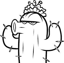 Animal cell coloring page key. Online Coloring Pages Coloring Page Cactus Zombies Vs Plants Download Print Coloring Page