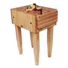 Pro Chef Kitchen Cart With Butcher Block Top Butcher Block Butcher Block Table Maple Butcher Block