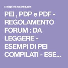 Pei Pdp E Pdf Regolamento Forum Da Leggere Esempi Di Pei Compilati Esempi Di Profilo Dinamico Funzio Le Idee Della Scuola Come Studiare Immagini Pecs